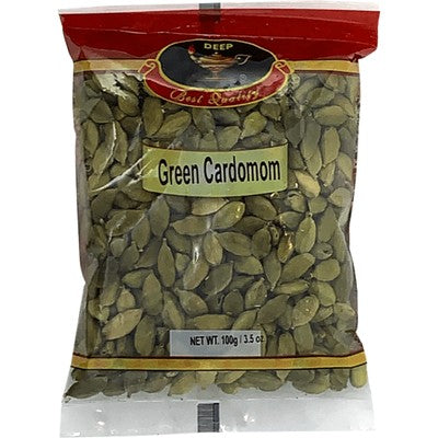 Deep Green Cardamom Whole - 3.5oz/100gm