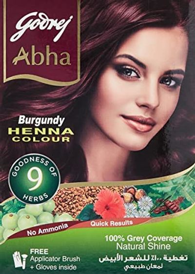 Godrej Henna Hair Color Nat Burgundy - 10gm