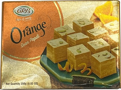 GRB Ghee Soan Papdi (Orange) - 250gm