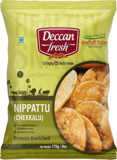 Deccan Fresh Nippattu(Chekkalu) - 170gm