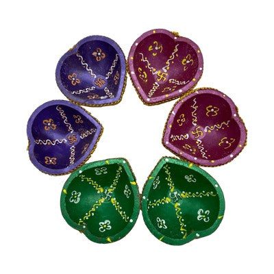 Designer Diya - Set of 6