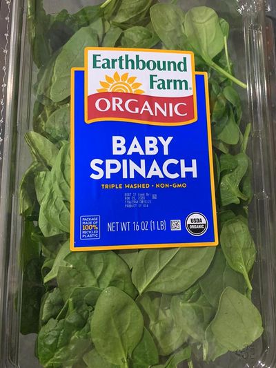 Organic Baby Spinach 16oz