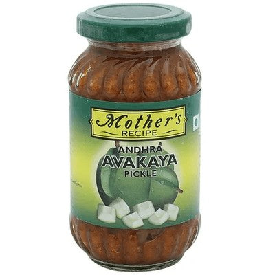 MR Andhra Avakaya Pickle With Garlic - 300gm