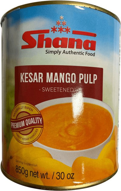 Shana Kesar Mango Pulp[ Can (Sweetened) - 850gm