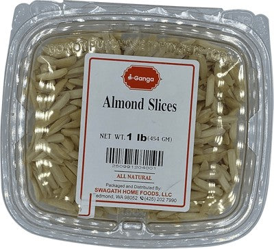 i-Ganga Almonds - 1LB