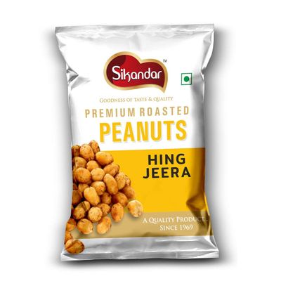 Sikandar Premium Roasted Peanut Hing jeera - 150gm