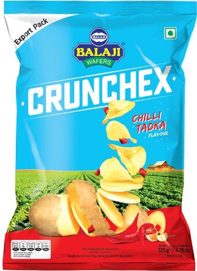 Balaji Crunchex Chilli Tadka 135gm