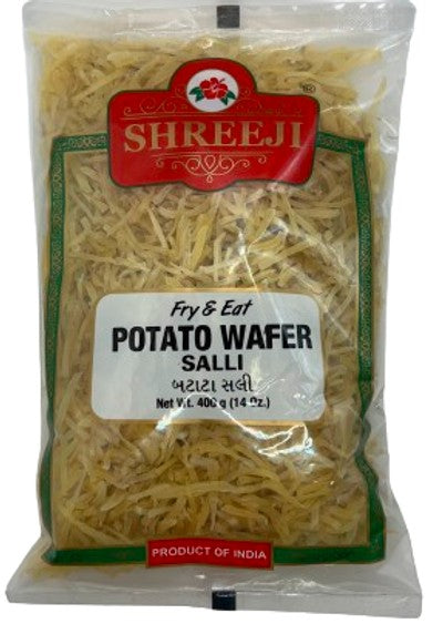 Shreeji Potato Wafer (Sabudana Crackers) - 400gm