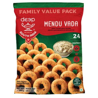 Deep South Indian Mendu Vada Family Pack 24 Pieces