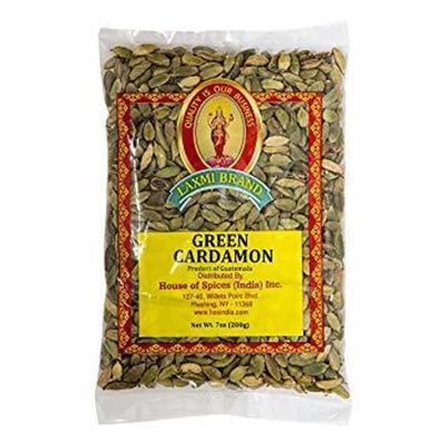 Laxmi Green Cardamom (Elaichi) Jumbo - 200gm