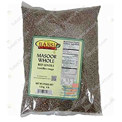 Bansi Masoor Whole - 4lb
