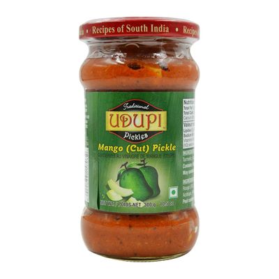 Udupi Mango Cut Pickle (No Garlic) - 300gm