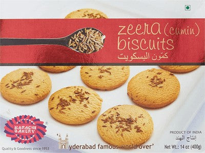 Karachi's Bakery Zeera (Cumin) Biscuits - 850gm