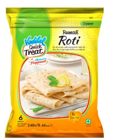 Vadilal Rumali Roti ( Bulk) - 40g*6