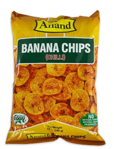 Anand Banana Chips Chilli - 340gm