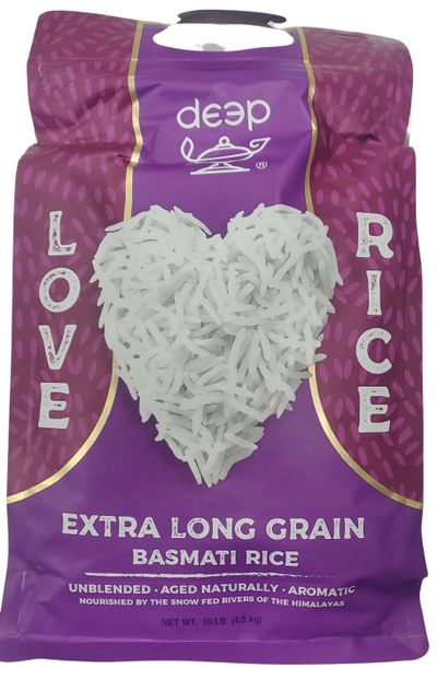 Deep Extra Long Grain Basmati Rice - 10lb