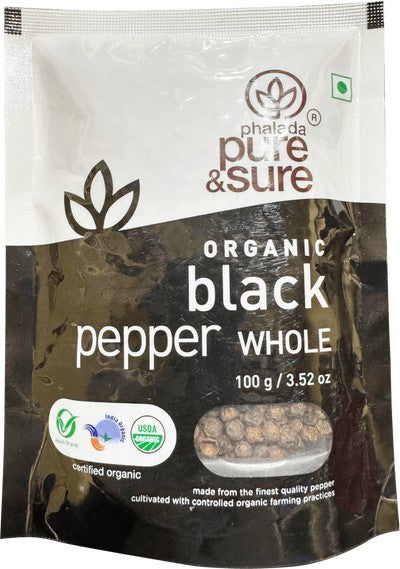 Pure n Sure Black Pepper Whole -3.5Oz