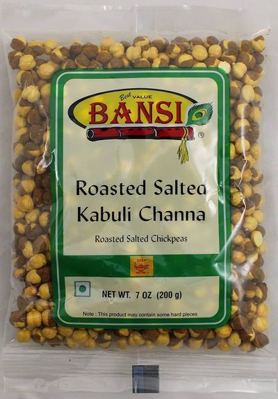 Bansi Roasted Salted Kabuli Chana - 7oz