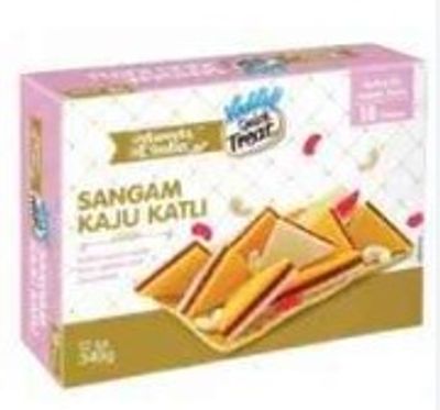 Vadilal Sangam Kaju Katli - 340gm