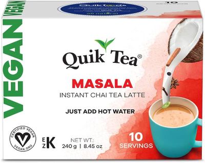 Quick Tea Vegan Masala Chai  8.5 oz