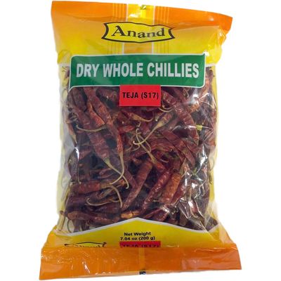 Anand Teja Dry Chilli Whole - 200gm