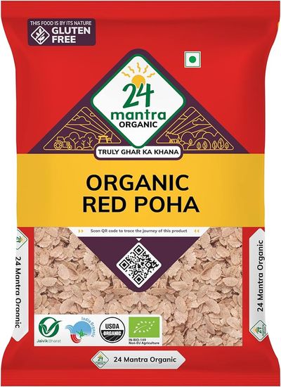 24M Org Thin Poha Red - 1.1lb