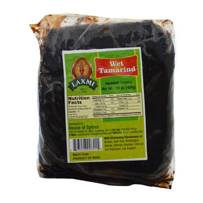 Laxmi Tamarind Paste, Dried 14 oz (400 g)