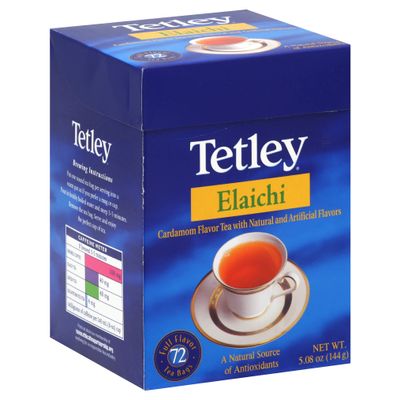 Tetley Elaichi Tea Bags - 72Count