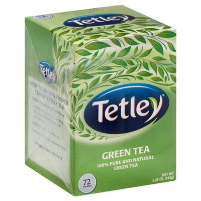 Tetley Green Tea bag - 5oz/72ct