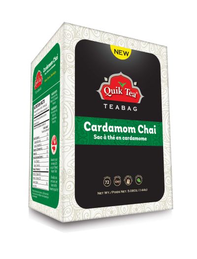Quik Tea Cardamom Tea Bags
