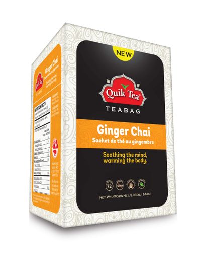 Quik Tea Ginger Tea Bags
