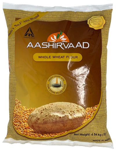 Aashirvaad Atta WW - 20lb (10kg)