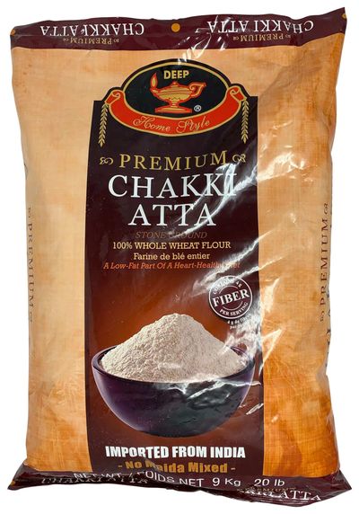 Deep Chakki Atta (Chapati Flour) - 20LB